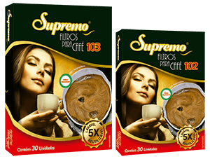 Caixa do filtro para café